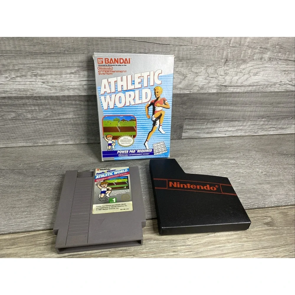 Athletic World‎ (Nintendo NES) Box Cart Box Protector